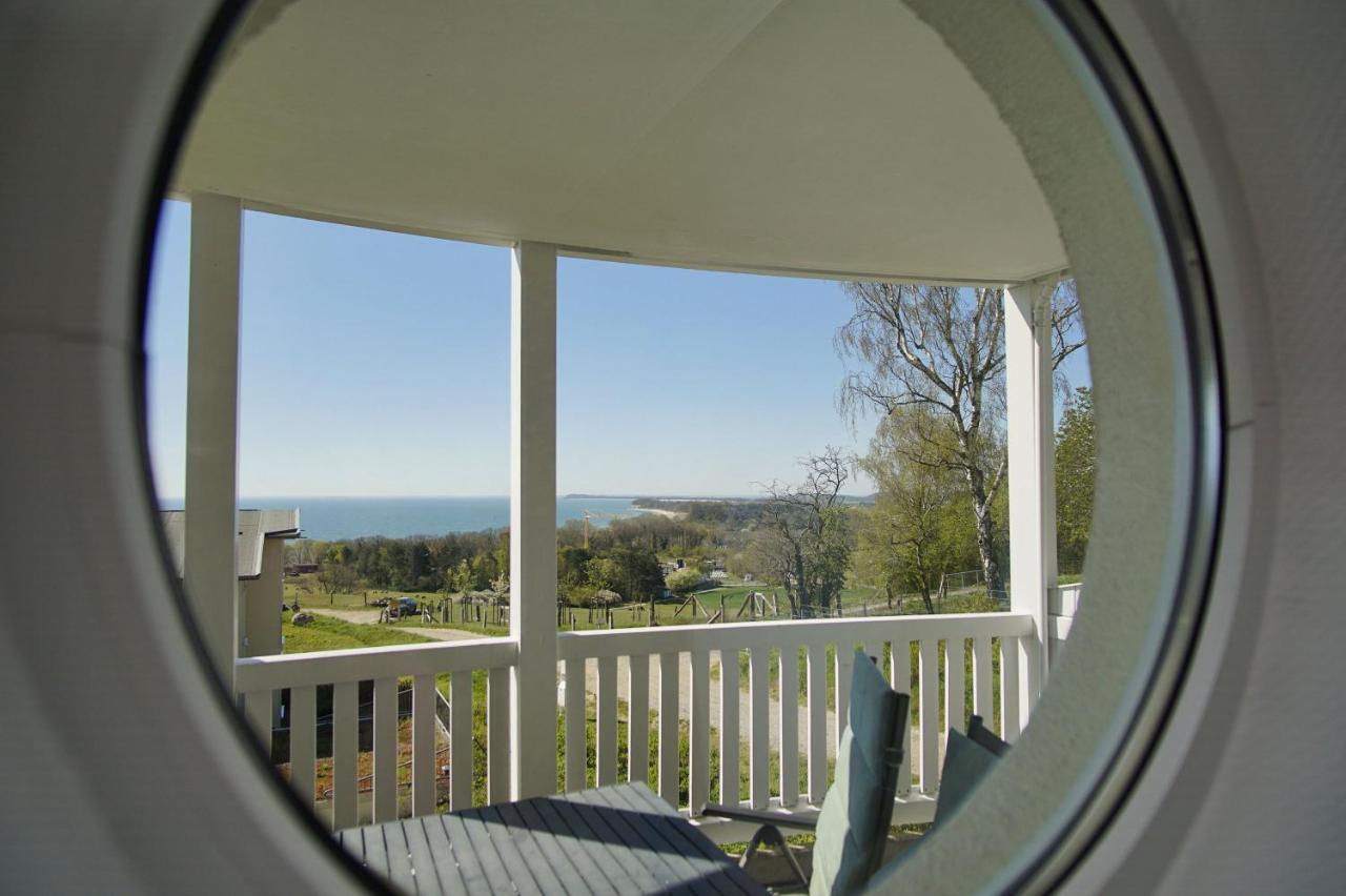 Meeresblick Residenzen FeWo 25 deluxe, inklusive Sauna und Schwimmbadnutzung im AHOI Sellin Goehren  Exterior foto