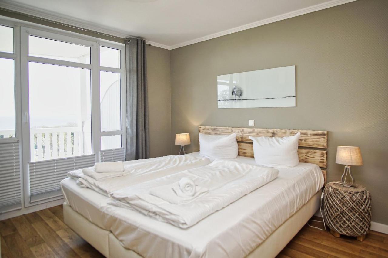 Meeresblick Residenzen FeWo 25 deluxe, inklusive Sauna und Schwimmbadnutzung im AHOI Sellin Goehren  Exterior foto
